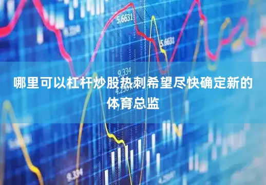 哪里可以杠杆炒股热刺希望尽快确定新的体育总监